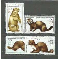 Alemania Oriental Correo 1982 Yvert 2330/3 ** Mnh Fauna