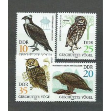 Alemania Oriental Correo 1982 Yvert 2352/5 ** Mnh Aves