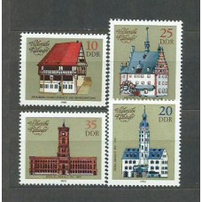 Alemania Oriental Correo 1983 Yvert 2420/3 ** Mnh