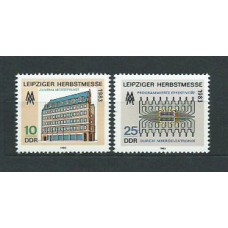 Alemania Oriental Correo 1983 Yvert 2465/6 ** Mnh