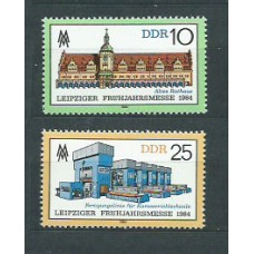 Alemania Oriental Correo 1984 Yvert 2495/6 ** Mnh