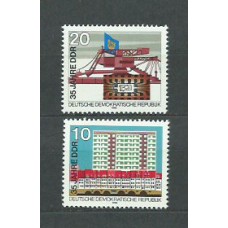 Alemania Oriental Correo 1984 Yvert 2520/1 ** Mnh