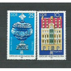 Alemania Oriental Correo 1984 Yvert 2522/3 ** Mnh