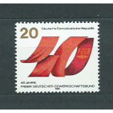 Alemania Oriental Correo 1985 Yvert 2575 ** Mnh