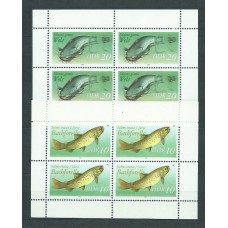 Alemania Oriental Correo 1987 Yvert 2716/7 ** Mnh Peces