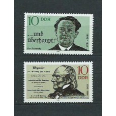 Alemania Oriental Correo 1990 Yvert 2929/30 ** Mnh Personajes