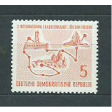 Alemania Oriental Correo 1957 Yvert 293 ** Mnh Deporte Ciclismo