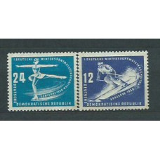 Alemania Oriental Correo 1950 Yvert 3/4  * Mh
