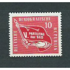 Alemania Oriental Correo 1958 Yvert 351 ** Mnh