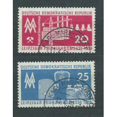 Alemania Oriental Correo 1959 Yvert 393/4 usado