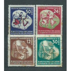 Alemania Oriental Correo 1951 Yvert 41/4 usado