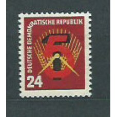 Alemania Oriental Correo 1951 Yvert 45 ** Mnh