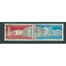 Alemania Oriental Correo 1960 Yvert 466/7 usado