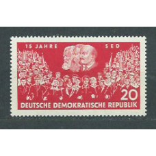 Alemania Oriental Correo 1961 Yvert 537 * Mh