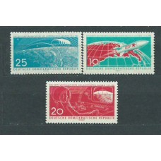 Alemania Oriental Correo 1961 Yvert 540/2 ** Mnh Astrofilatelia