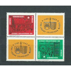 Alemania Oriental Correo 1964 Yvert 715/6 ** Mnh