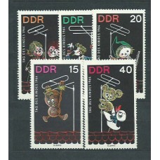 Alemania Oriental Correo 1964 Yvert 728/32 ** Mnh