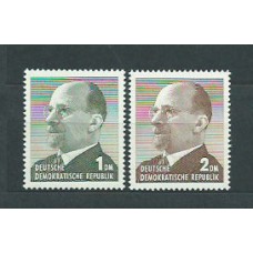 Alemania Oriental Correo 1965 Yvert 786/7 ** Mnh Personaje