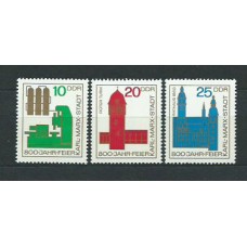 Alemania Oriental Correo 1965 Yvert 819/21 ** Mnh