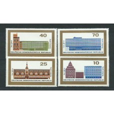 Alemania Oriental Correo 1965 Yvert 825/8 ** Mnh