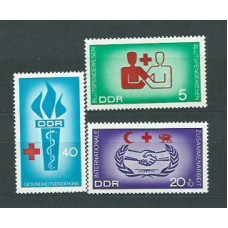 Alemania Oriental Correo 1966 Yvert 900/2 ** Mnh Medicina