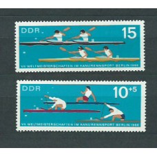 Alemania Oriental Correo 1966 Yvert 903/4 ** Mnh Deportes