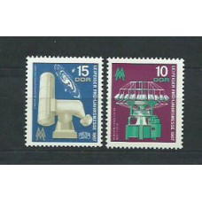 Alemania Oriental Correo 1967 Yvert 951/2 ** Mnh