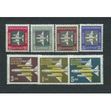 Alemania Oriental Aereo 1/7 ** Mnh Avión