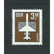 Alemania Oriental Aereo 13 ** Mnh Avión