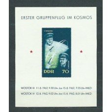 Alemania Oriental Hojas 1962 Yvert 11 ** Mnh Astrofilatelia