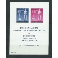 Alemania Oriental Hojas 1955 Yvert 5 (*) Mng