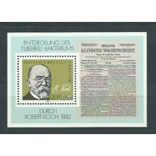 Alemania Oriental Hojas 1982 Yvert 65 ** Mnh Personaje