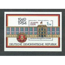 Alemania Oriental Hojas 1984 Yvert 75 ** Mnh