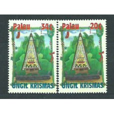 Palau - Correo 2001 Yvert 1674/5 ** Mnh Navidad