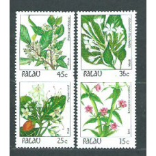 Palau - Correo 1988 Yvert 216/9 ** Mnh Flores