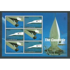 Palau - Correo 2006 Yvert 2264/5 Minihoja ** Mnh Avión