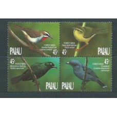 Palau - Correo 1989 Yvert 307/10 ** Mnh Fauna. Aves