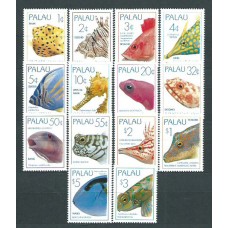 Palau - Correo 1995 Yvert 750/63 ** Mnh Fauna Marina. Peces