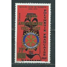 Polinesia - Correo Yvert 145 ** Mnh Rotary