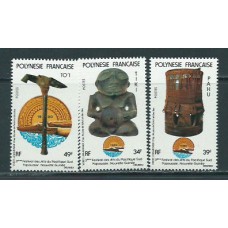 Polinesia - Correo Yvert 153/5 ** Mnh