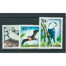 Polinesia - Correo Yvert 156/8 ** Mnh Fauna. Aves