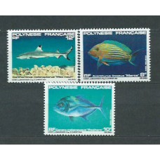 Polinesia - Correo Yvert 192/4 ** Mnh Fauna. Aves