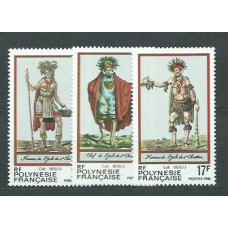 Polinesia - Correo Yvert 202/4 ** Mnh