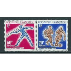 Polinesia - Correo Yvert 22/3 ** Mnh Deportes