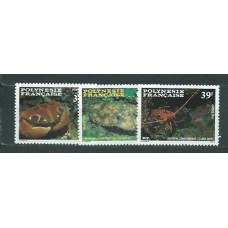 Polinesia - Correo Yvert 275/7 ** Mnh Fauna Marina
