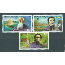 Polinesia - Correo Yvert 292/4 ** Mnh Personajes