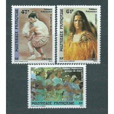Polinesia - Correo Yvert 333/5 ** Mnh