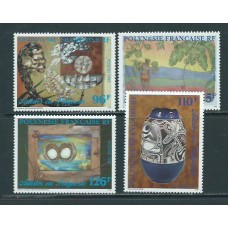 Polinesia - Correo Yvert 549/52 ** Mnh Arte