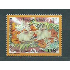 Polinesia - Correo Yvert 579 ** Mnh Año Chino de la Liebre
