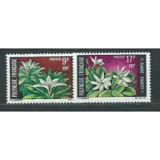 Polinesia - Correo Yvert 64/5 * Mh Flores
